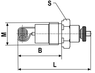 Žhavič kúrenia-sviečka 35.52 TATRA 815