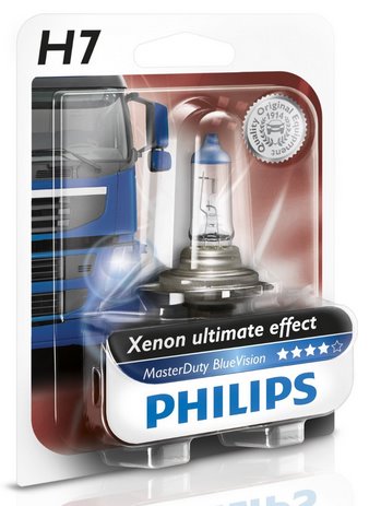Žiarovka 24V H7 70W PX26d MasterDuty BlueV 1ks
