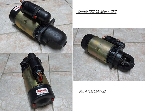 Štartér 443115144722 MAJOR (oprava) 
