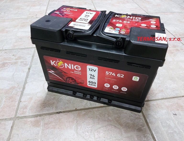 Akumulátor KÖNIG 74 Ah