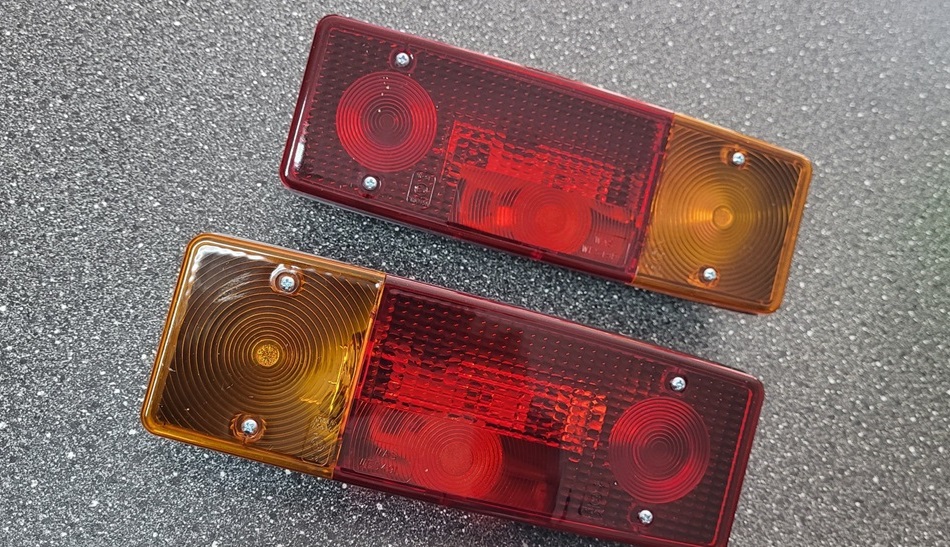 Svetlo zadné Tatra 815 ľavé (s osvetlením EČ)