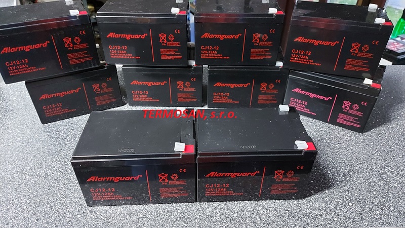 Akumulátor CJ12-12 (12V/12Ah) Alarmguard