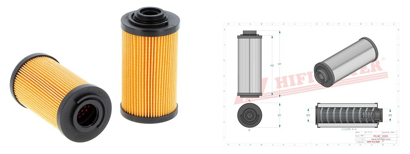 Hydraulický filter CR100/1=SH63028=H824/2x=149059