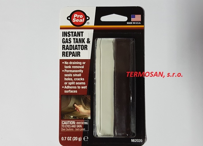 Epoxidový tmel na opravu chladiča a nádrže PHM 20g