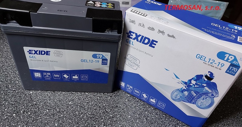 Akumulátor GEL12-19 12V 19Ah 170A