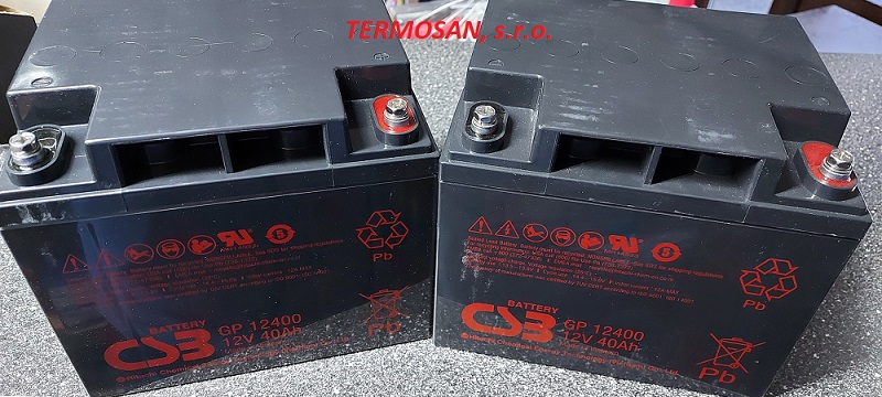 Akumulátor GP 12400 (12V-40Ah) 