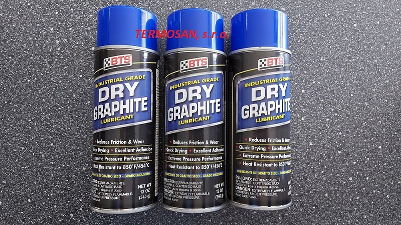 Grafitové mazivo - sprej (468 ml)