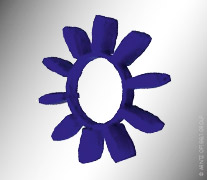 Hviezda ADI100 PU 98 ShA Tecnamic - Optibelt