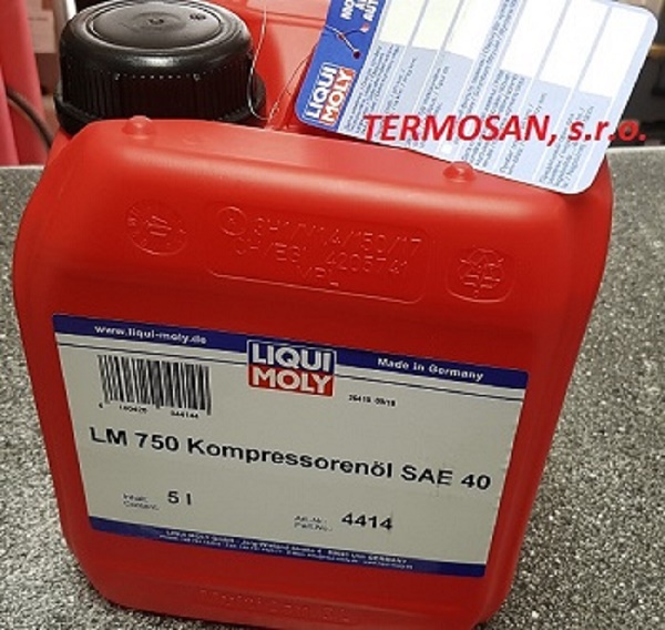 Olej kompresorový LM 750 SAE 40 5L