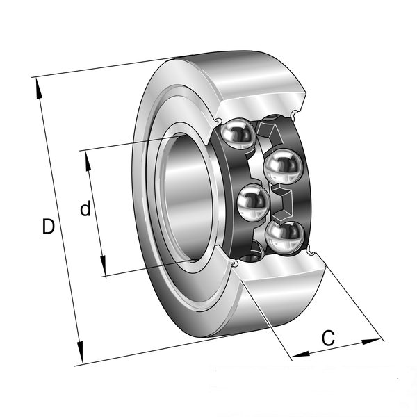 5208 EE.G15 ložisko SNR