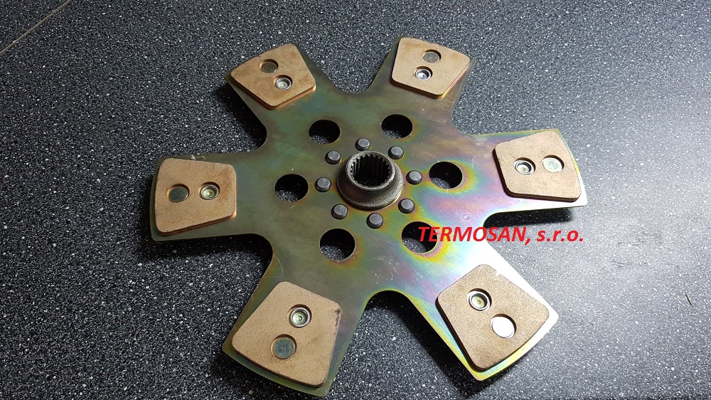 Lamela spojky 89031520 kovokeramická