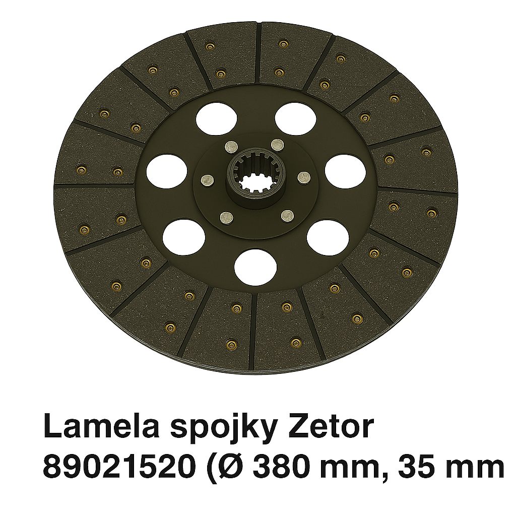 Lamela spojky 89021520 ZETOR (priemer35/380)