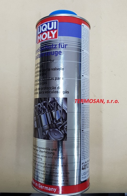 Ochrana ventilov u plynových motorov 1L (4012)