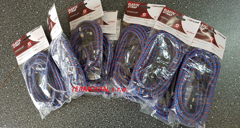 Pružný upínač 2x 80 cm  