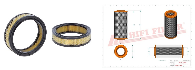 Vzduchový filter SA14528