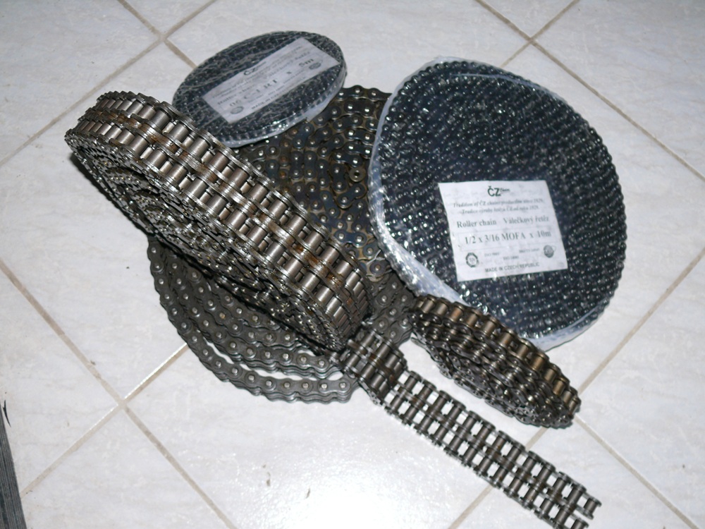 Reťaz 12AH-2 ASA60 II H60 (1 m)