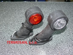 Svetlo obrysové LED - FT-9C šikmé krátke