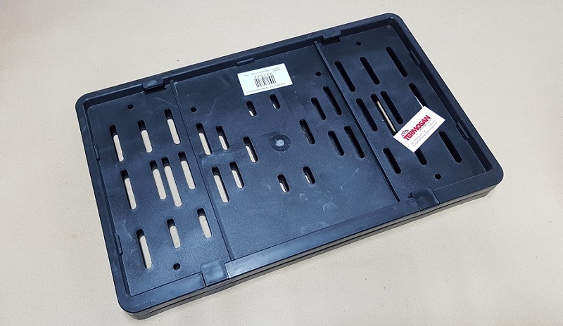 Tabuľka nosič EČV / ŠPZ - nákladné auto 