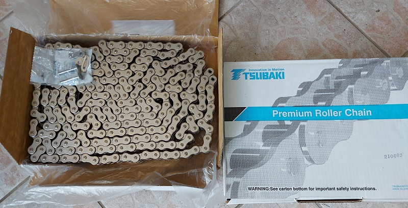 Reťaz 12B-2 NEREZ (1 m)