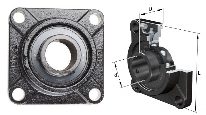 UCF 206 ložisko FAG