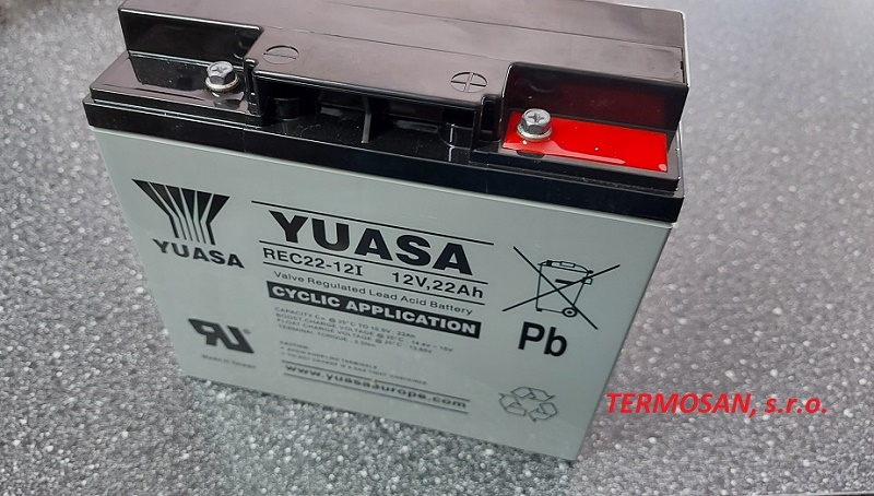 Akumulátor REC22-12I (12V-22Ah) YUASA 
