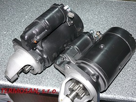 Štartér JUNGERS, TOYOTA VZV (oprava)