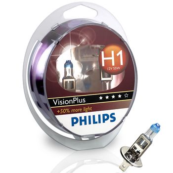 Žiarovka 12V H1 55W P14,5s VisionPlus SET 2ks 