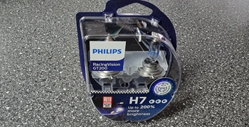 Žiarovka 12V H7 55W P26d RacingVision GT200 -set 2