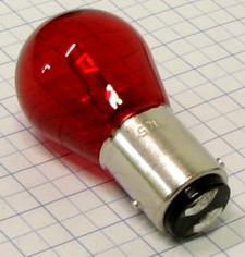 Žiarovka 12V PR21/5W 21/5W BAW15d červená PHILIPS
