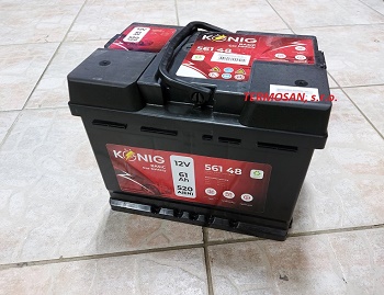 Akumulátor KÖNIG 61 Ah 