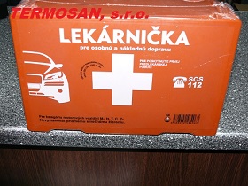 Autolekárnička v plastovom obale