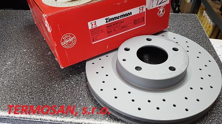 Brzdový kotúč ZIMMERMANN 370.3050.52