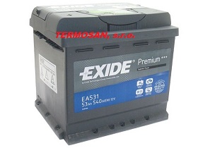 Akumulátor Premium EA531  53Ah  
