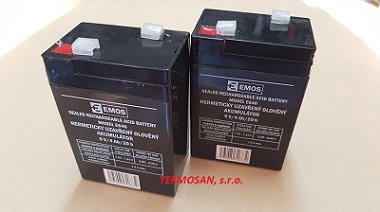 Akumulátor 6V-4Ah/20h EMOS (E640)