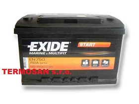 Akumulátor EN  750     74Ah