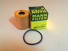 Olejový filter HU711/51x=SO9050=L337
