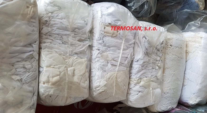 Handry čistiace lisované biele (10 kg)