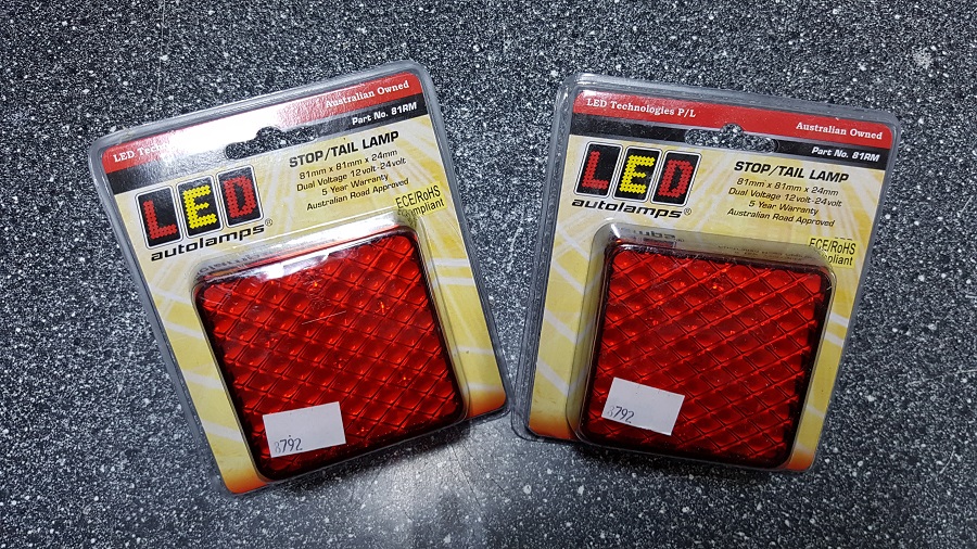 LED Svetlo zadné 2-funkčné 12/24V