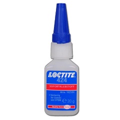 Loctite 424 Sekundové lepidlo 20g  