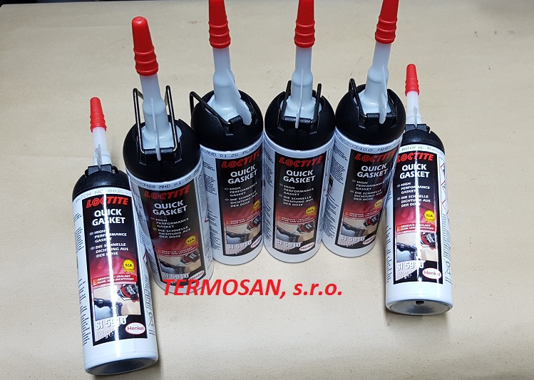 Silikon 5910/ 100ml čierny motorový