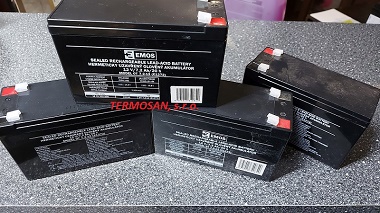 Akumulátor OT 7,2-12 (12V-7,2 Ah-20h) EMOS