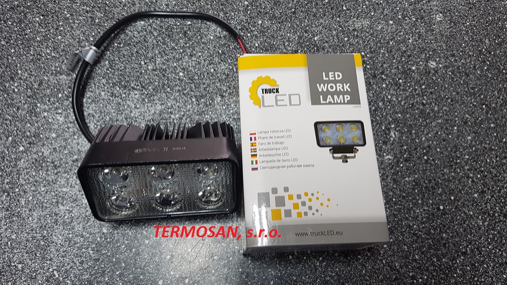 Reflektor pracovný 1200lm 6xLED