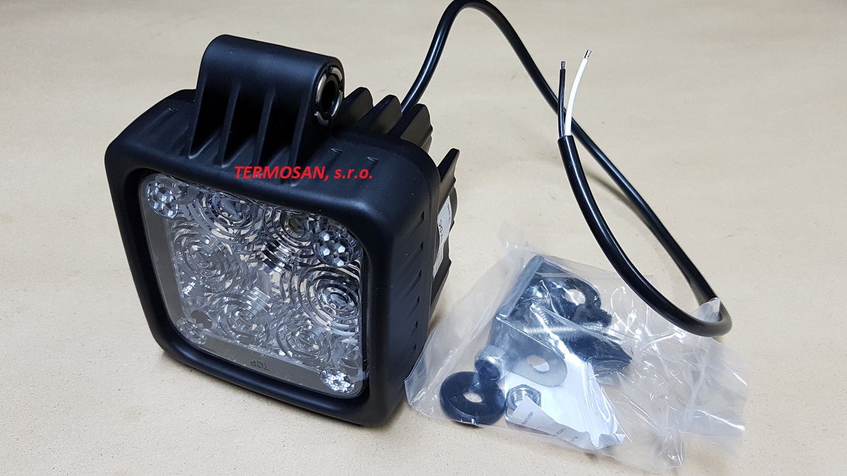 Reflektor signalizačný modrý 6xLED 12V-48V/12W