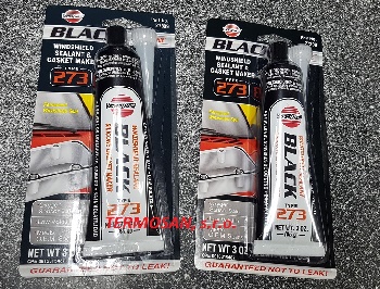 Silikónové tesnenie čierne od -73°C do 315°C 85 g