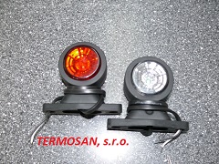 Svetlo obrysové LED - FT-9A rovné krátke