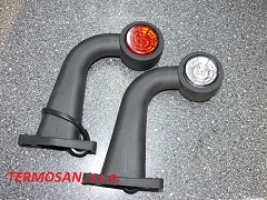 Svetlo obrysové LED - FT-9F uhlové dlhé