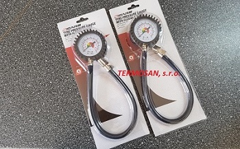 Tlakomer pneumerač 4Cars 0,5 - 12 bar