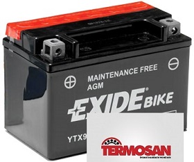 Akumulátor YTX9C-BS 12V 9Ah 120A (new)