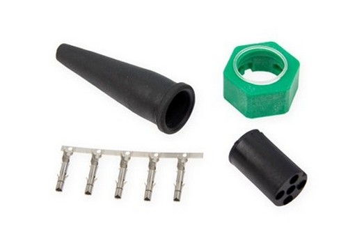 Zástrčka svetla FT-88 bajonet zelený (svetlo A002)